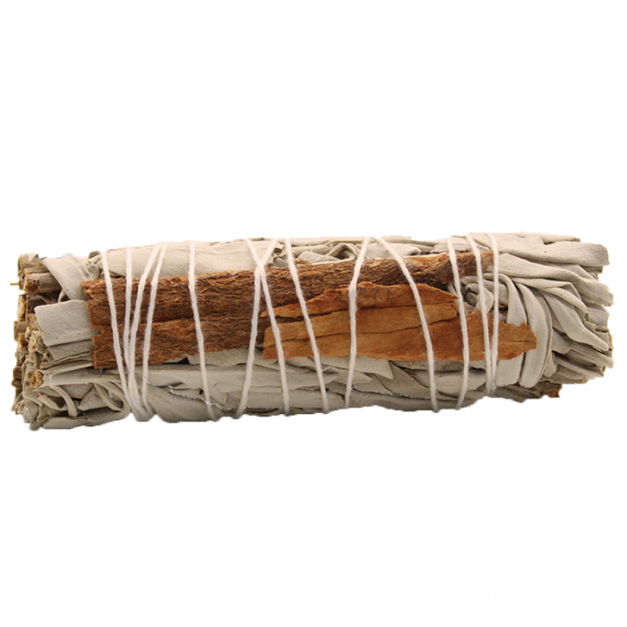 Smudge Stick - White Sage & Cinnamon 10cm Σαμανικά - Shaman